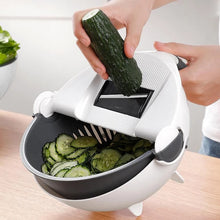 Load image into Gallery viewer, Vegetable Slicer With Drain Basket